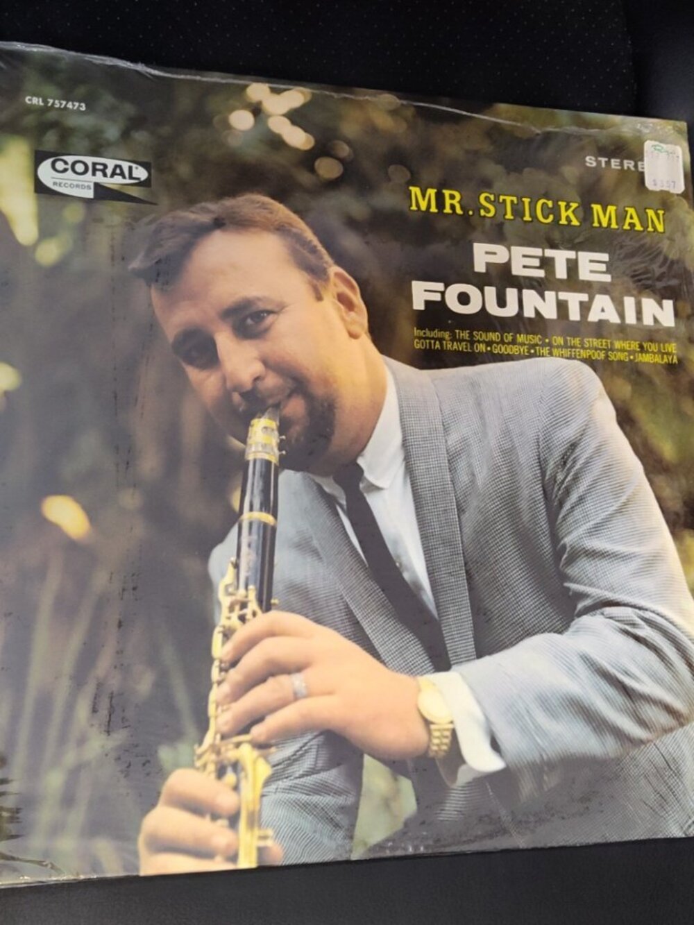 Pete Fountain – Mr. Stick Man LP 1965 Coral Records 12" vinyl record album lp